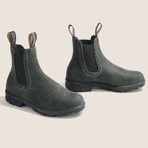 Blundstone 1630 High Top Chelsea Boots Rustic Black 7